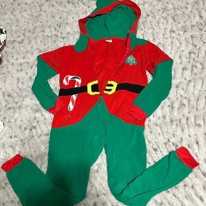 Cat & Jack Red and Green Kids Pajamas